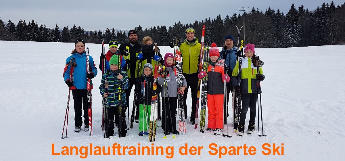 Ski Langlauftraining